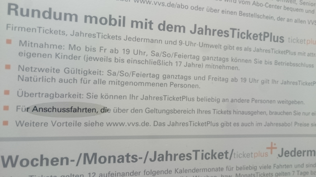 Anschussticket