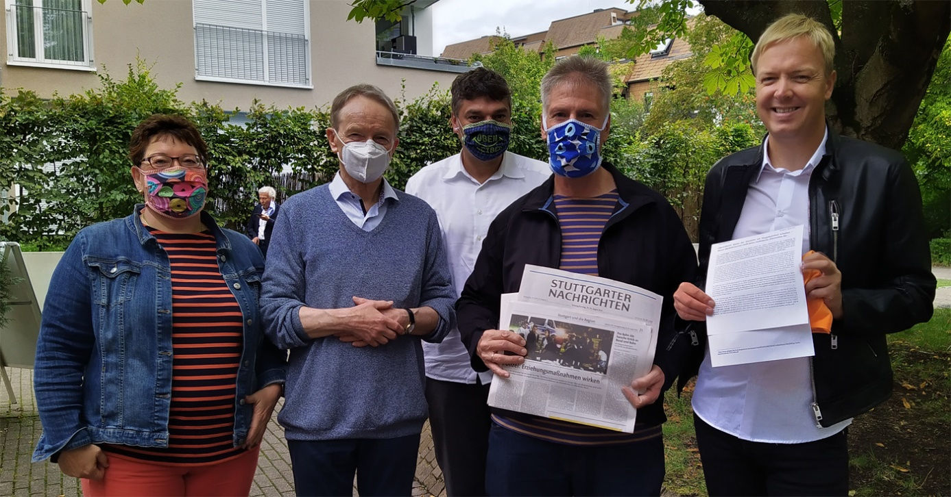 Treffen aktiver Mitglieder unter Coronabedingungen